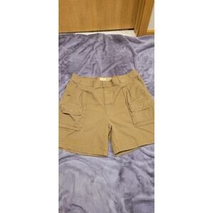 Cabela's 7 Pocket Hiker Shorts Mens 38 Khaki Cargo Outdoor Utility Hiking